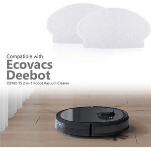 Pack of 10 Mopping Pads for Ecovacs Deebot N7 Disposable